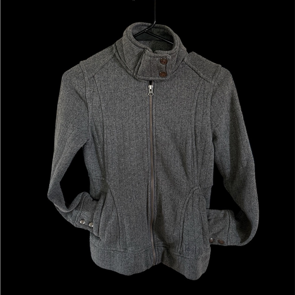 🐶REI Charcoal Women's Zippered sweater